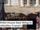 Demolition in process on the East Wing of the White House, Oct. 23, 2025. AP Photo/Jacquelyn Martin